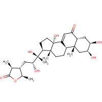 17086-76-9 (2b,3b,5b,22R,24S,25S,28R)-2,3,14,20,22-Pentahydroxy-26,28-epoxystigmast-7-ene-6,26-dione chemical structure