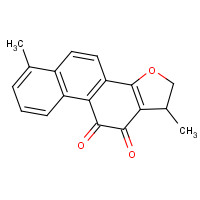87205-99-0 1,6-Dimethyl-1,2-dihydrophenanthro[1,2-b]furan-10,11-dione chemical structure