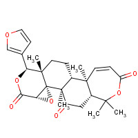 751-03-1 (5aR,5bR,7aS,8R,10aS,11aR,11bR,13aR)-8-(3-Furyl)-1,1,5a,7a,11b-pentamethyl-5b,6,7,7a,8,11b,13,13a-octahydrooxireno[4,4a]isochromeno[6,5-g][2]benzoxepine-3,10,12(1H,5aH,10aH)-trione chemical structure