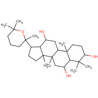 32791-84-7 20,25-Epoxydammarane-3,6,12-triol chemical structure