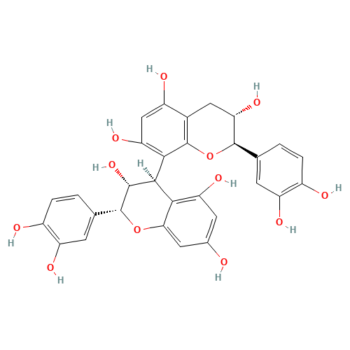 20315-25-7 2,2'-Bis(3,4-dihydroxyphenyl)-3,3',4,4'-tetrahydro-2H,2'H-4,8'-bichromene-3,3',5,5',7,7'-hexol chemical structure
