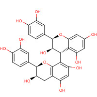 29106-49-8 (2R,2'R,3R,3'R,4R)-2,2'-Bis(3,4-dihydroxyphenyl)-3,3',4,4'-tetrahydro-2H,2'H-4,8'-bichromene-3,3',5,5',7,7'-hexol chemical structure