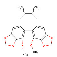 61301-33-5 (6R,7S)-13,14-Dimethoxy-6,7-dimethyl-5,6,7,8-tetrahydro[1,3]benzodioxolo[5',6':3,4]cycloocta[1,2-f][1,3]benzodioxole chemical structure