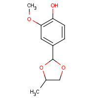 68527-74-2 VANILLIN PROPYLENE GLYCOL ACETAL chemical structure