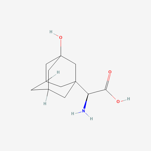 709031-29-8 (2S)-Amino(3-hydroxyadamantan-1-yl)acetic acid chemical structure
