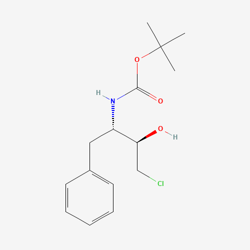 162536-40-5 (2R,3S)-3-(tert-Butoxycarbonylamino)-1-chloro-2-hydroxy-4-phenylbutane chemical structure