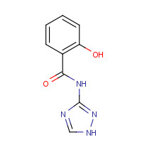 36411-52-6 2-Hydroxy-N-(1H-1,2,4-triazol-3-yl)benzamide chemical structure