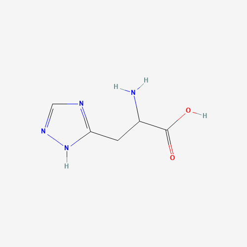 3184-54-1 BETA-(1,2,4-TRIAZOL-3-YL)-DL-ALANINE chemical structure