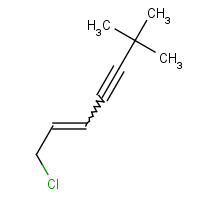 83554-69-2 1-Chloro-6,6-dimethyl-2-heptene-4-yne chemical structure