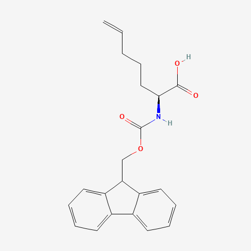 856412-22-1 (S)-N-Fmoc-2-(4'-pentenyl)glycine chemical structure