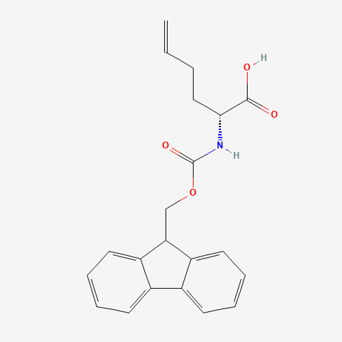 865352-21-2 (R)-N-Fmoc-2-(3'-butenyl)glycine chemical structure