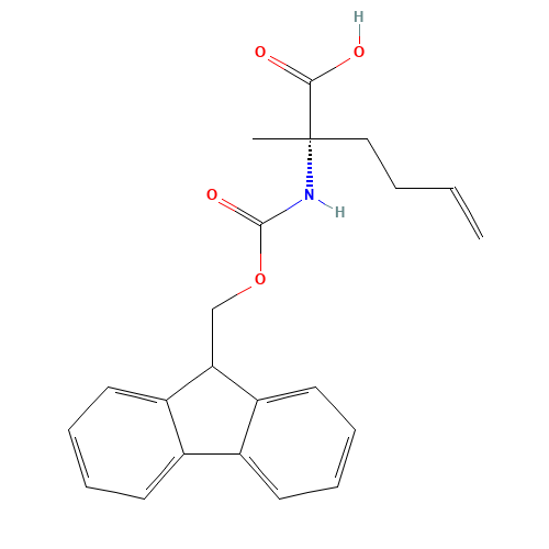 288617-72-1 (S)-N-Fmoc-2-(3'-butenyl)alanine chemical structure