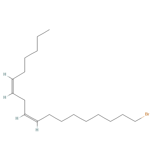 13044-37-6 (6E,9E)-18-Bromo-6,9-octadecadiene chemical structure