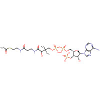 102029-73-2 Acetyl coenzyme A sodium salt chemical structure