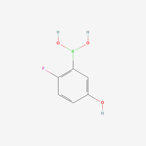 1150114-52-5 (2-Fluoro-5-hydroxyphenyl)boronic acid chemical structure