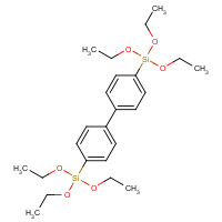 123640-93-7 4,4'-Biphenyldiylbis(triethoxysilane) chemical structure