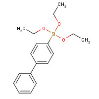 18056-97-8 4-triethoxysilyl-1,1'-biphenyl chemical structure
