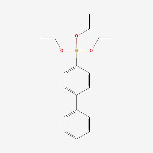 18056-97-8 4-triethoxysilyl-1,1'-biphenyl chemical structure