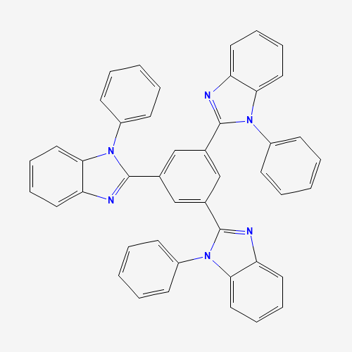 192198-85-9 1,3,5-Tris(1-phenyl-1H-benzimidazol-2-yl)benzene chemical structure