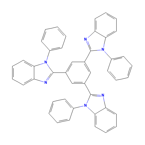 192198-85-9 1,3,5-Tris(1-phenyl-1H-benzimidazol-2-yl)benzene chemical structure