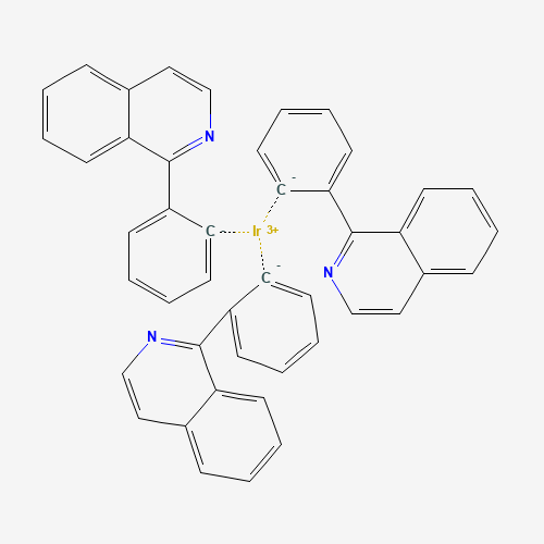 435293-93-9 tris[2-(1-isoquinolyl)phenyl]iridium chemical structure