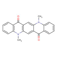 19205-19-7 5,12-Dimethyl-5,12-dihydroquinolino[2,3-b]acridine-7,14-dione chemical structure