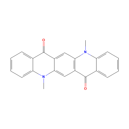 19205-19-7 5,12-Dimethyl-5,12-dihydroquinolino[2,3-b]acridine-7,14-dione chemical structure