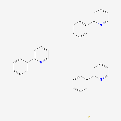 94928-86-6 tris[2-(2-pyridyl)phenyl]iridium chemical structure