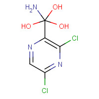 312736-49-5 3,5-Dichloropyrazine-2-carboxyamide chemical structure