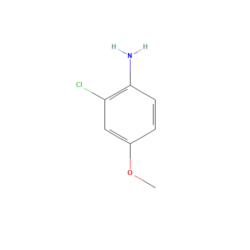 29242-84-0 4-METHOXY-2-CHLOROANILINE chemical structure