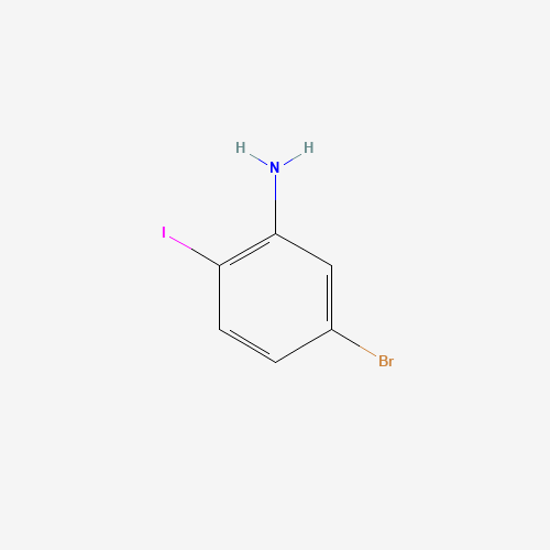 64085-52-5 5-BROMO-2-IODOANILINE chemical structure