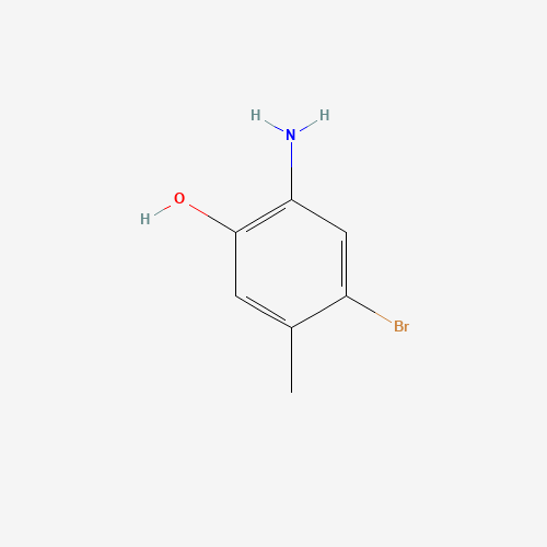 848358-81-6 2-amino-4-bromo-5-methylphenol chemical structure