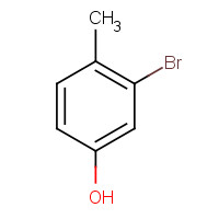 60710-39-6 3-BROMO-4-METHYLPHENOL chemical structure