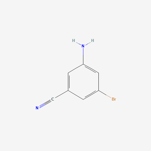 49674-16-0 5-AMINO-3-BROMOBENZONITRILE chemical structure