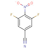 1123172-88-2 3,5-Difluoro-4-nitrobenzonitrile chemical structure