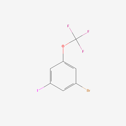 845866-78-6 1-BROMO-3-IODO-5-TRIFLUOROMETHOXYBENZENE chemical structure