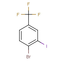 640280-28-0 4-Bromo-3-iodobenzotrifluoride chemical structure