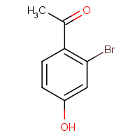 61791-99-9 2-BROMO-4-HYDROXYACETOPHENONE chemical structure