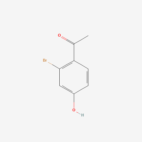 61791-99-9 2-BROMO-4-HYDROXYACETOPHENONE chemical structure