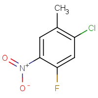 112108-73-3 1-CHLORO-5-FLUORO-2-METHYL-4-NITRO-BENZENE chemical structure