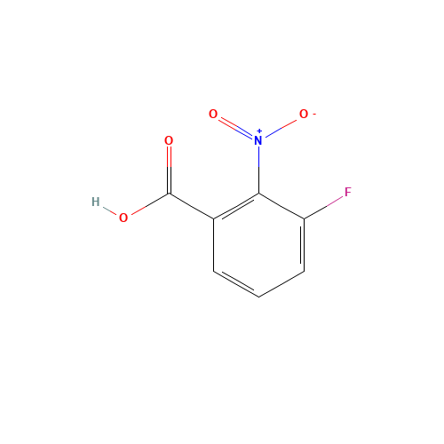 1000339-51-4 3-FLUORO-2-NITROBENZOIC ACID chemical structure