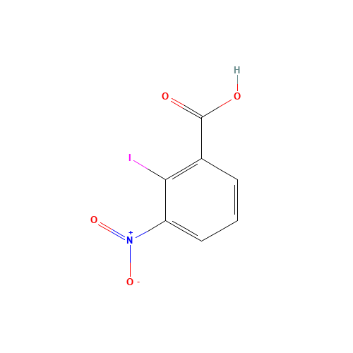 5398-69-6 2-iodo-3-nitro-benzoic acid chemical structure