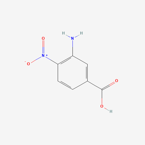 6968-22-5 3-Amino-4-nitrobenzoic acid chemical structure