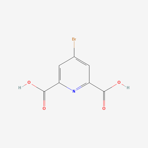 162102-81-0 4-BROMOPYRIDINE-2,6-DICARBOXYLIC ACID chemical structure