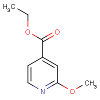 105596-61-0 Ethyl 2-methoxyisonicotinate chemical structure
