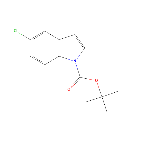 129822-48-6 tert-Butyl 5-chloro-1H-indole-1-carboxylate chemical structure