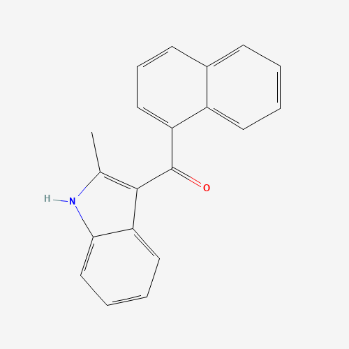 80749-33-3 (2-Methyl-1H-indol-3-yl)(naphth-1-yl)methanone chemical structure