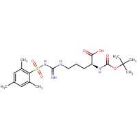 136625-03-1 BOC-ARG(MTS)-OH chemical structure