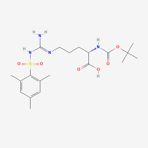 136625-03-1 BOC-ARG(MTS)-OH chemical structure