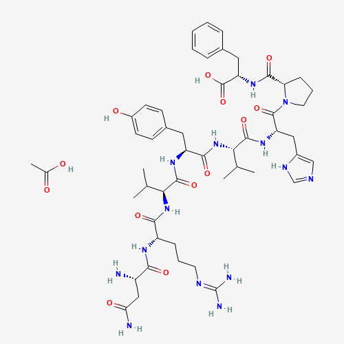 20071-00-5 Angiotensin acetate chemical structure